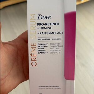 Dove Crème Serum Pro-Retinol + Firming (White & Pink)